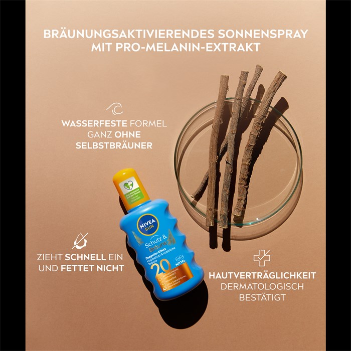Schutz & Bräune Sonnenspray