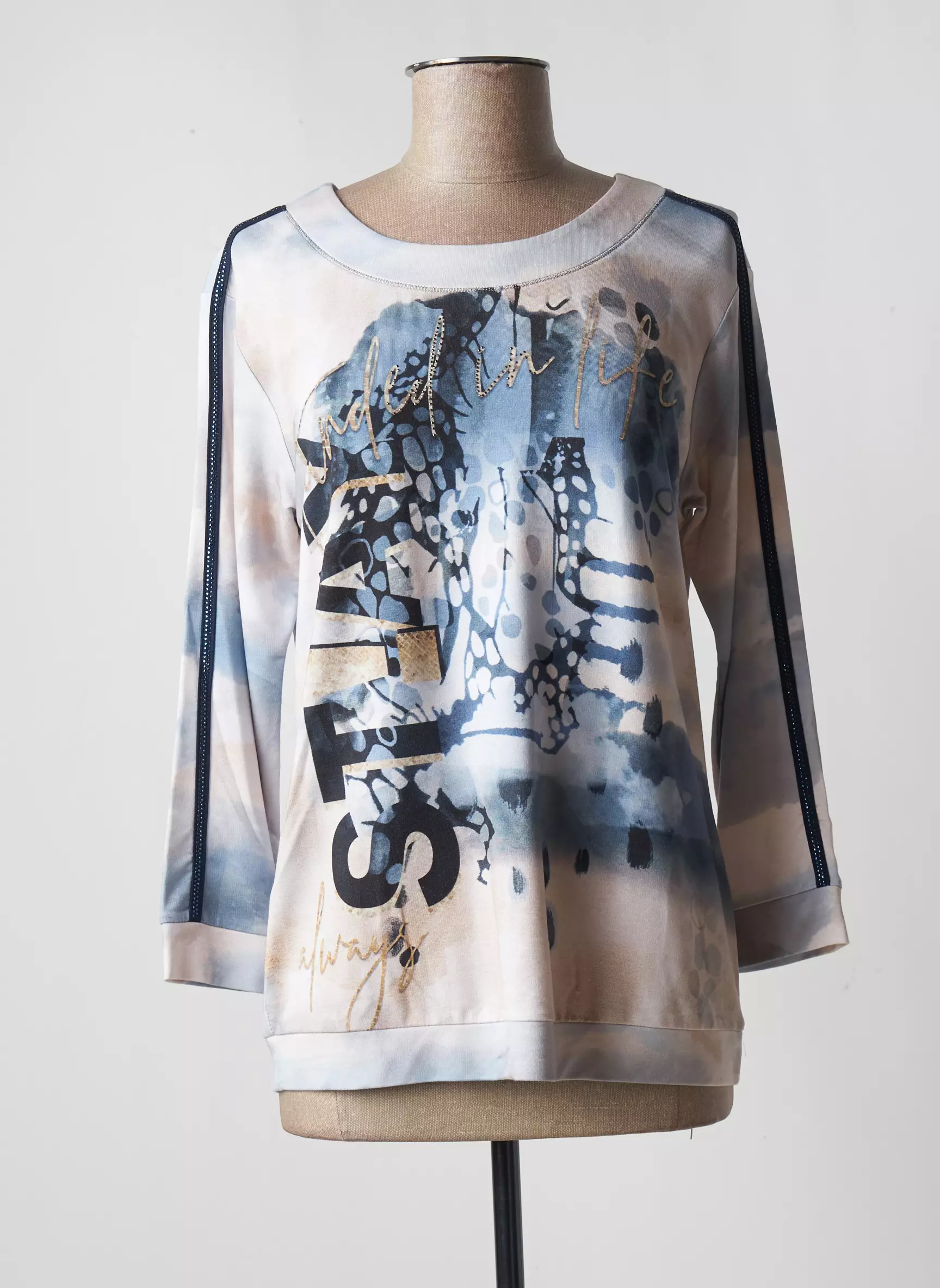 Rabe Tshirts Femme couleur bleu