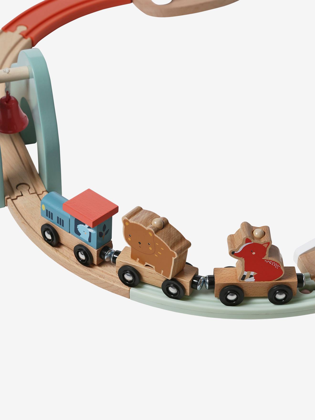 Mon premier circuit de train (12 pièces) en bois FSC® bois