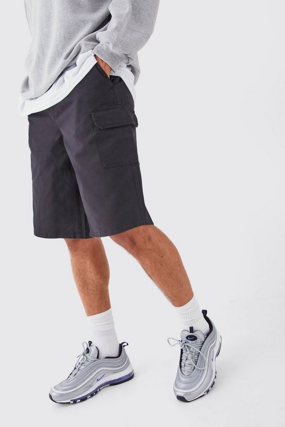 Lockere Cargo-Shorts