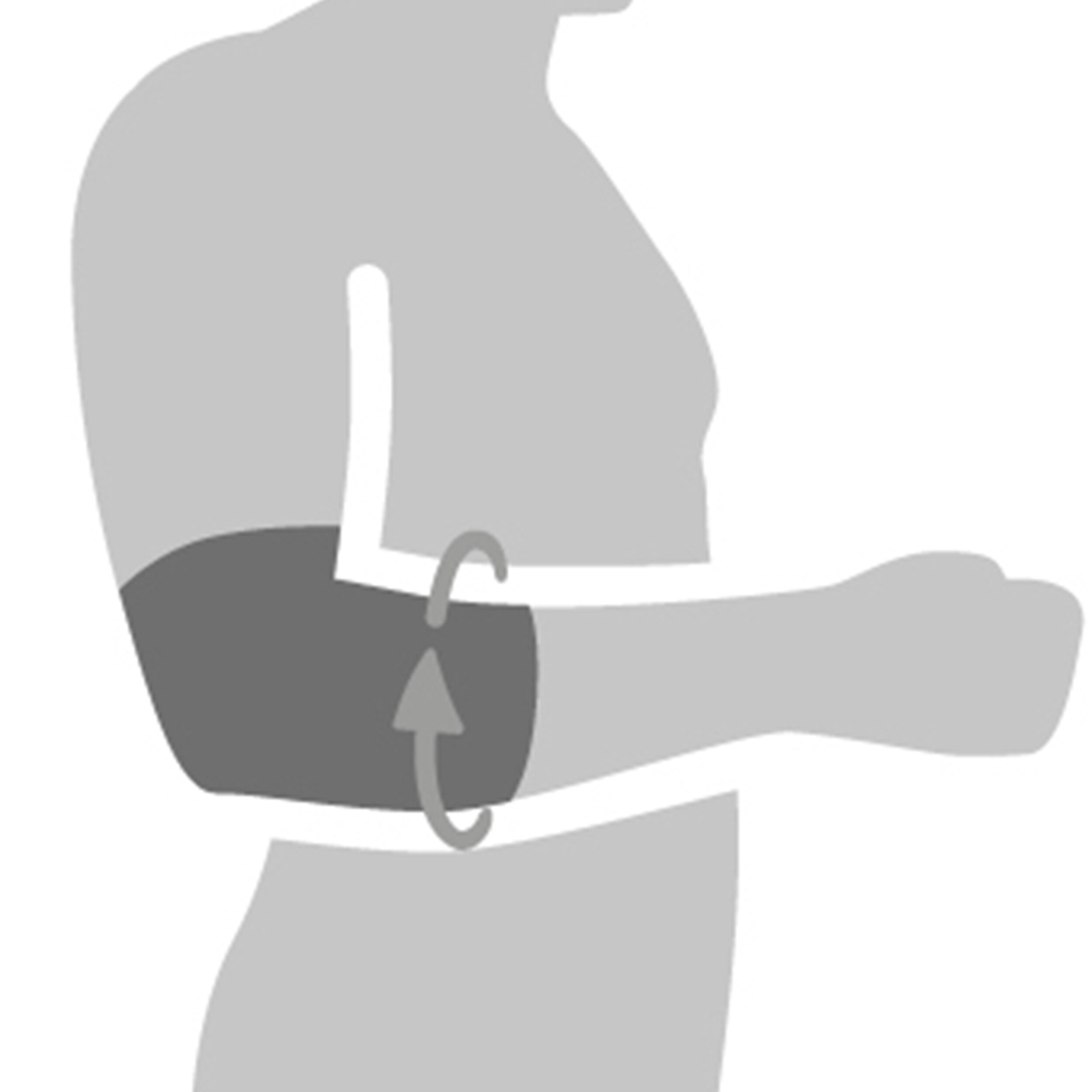 Sports Elbow Support Ellenbogenbandage - Türkis, Dunkelblau
