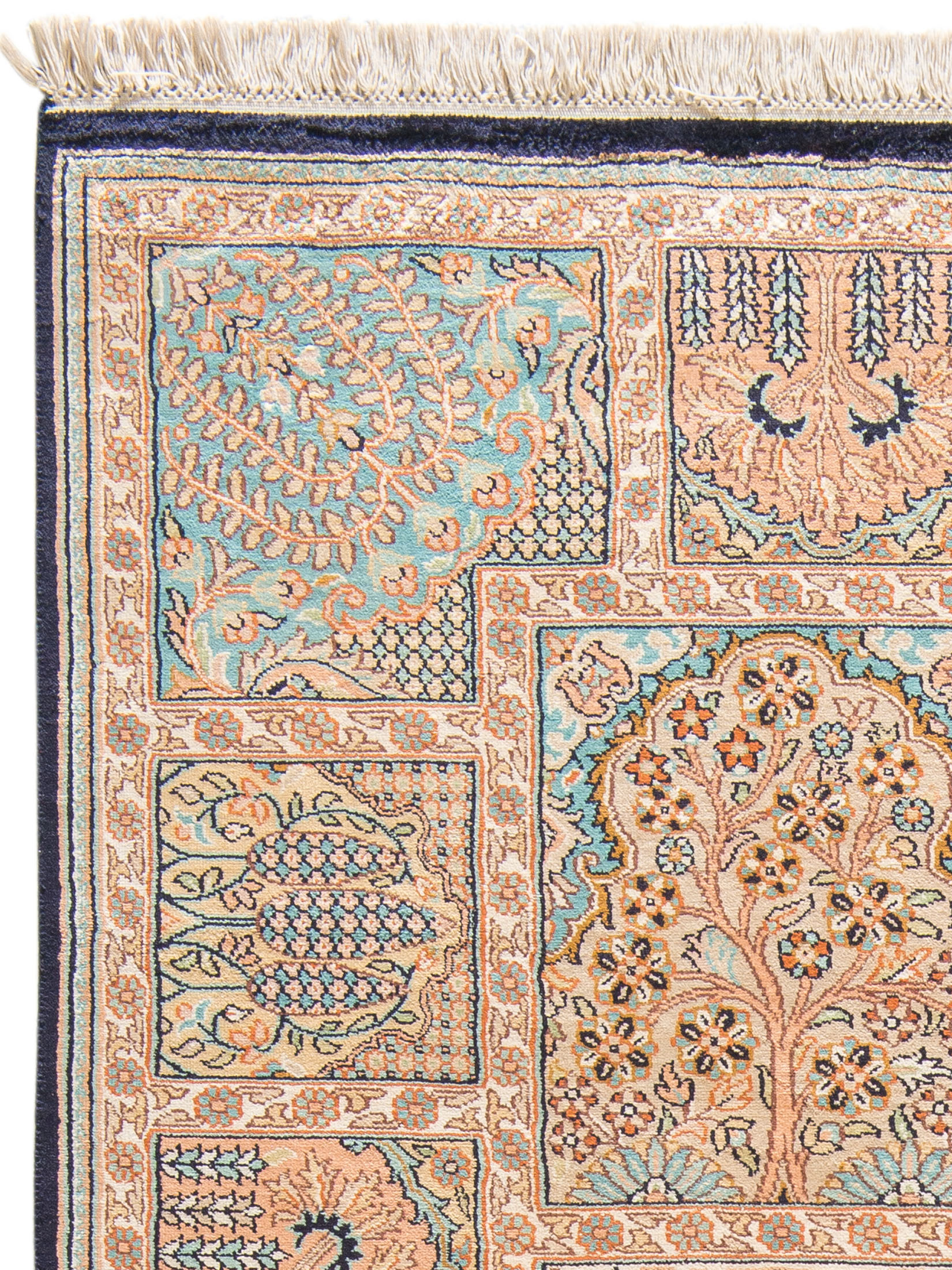 Kaschmir Seide 18/18 ca. 152 x 210 cm, Unikat / Einzelstück