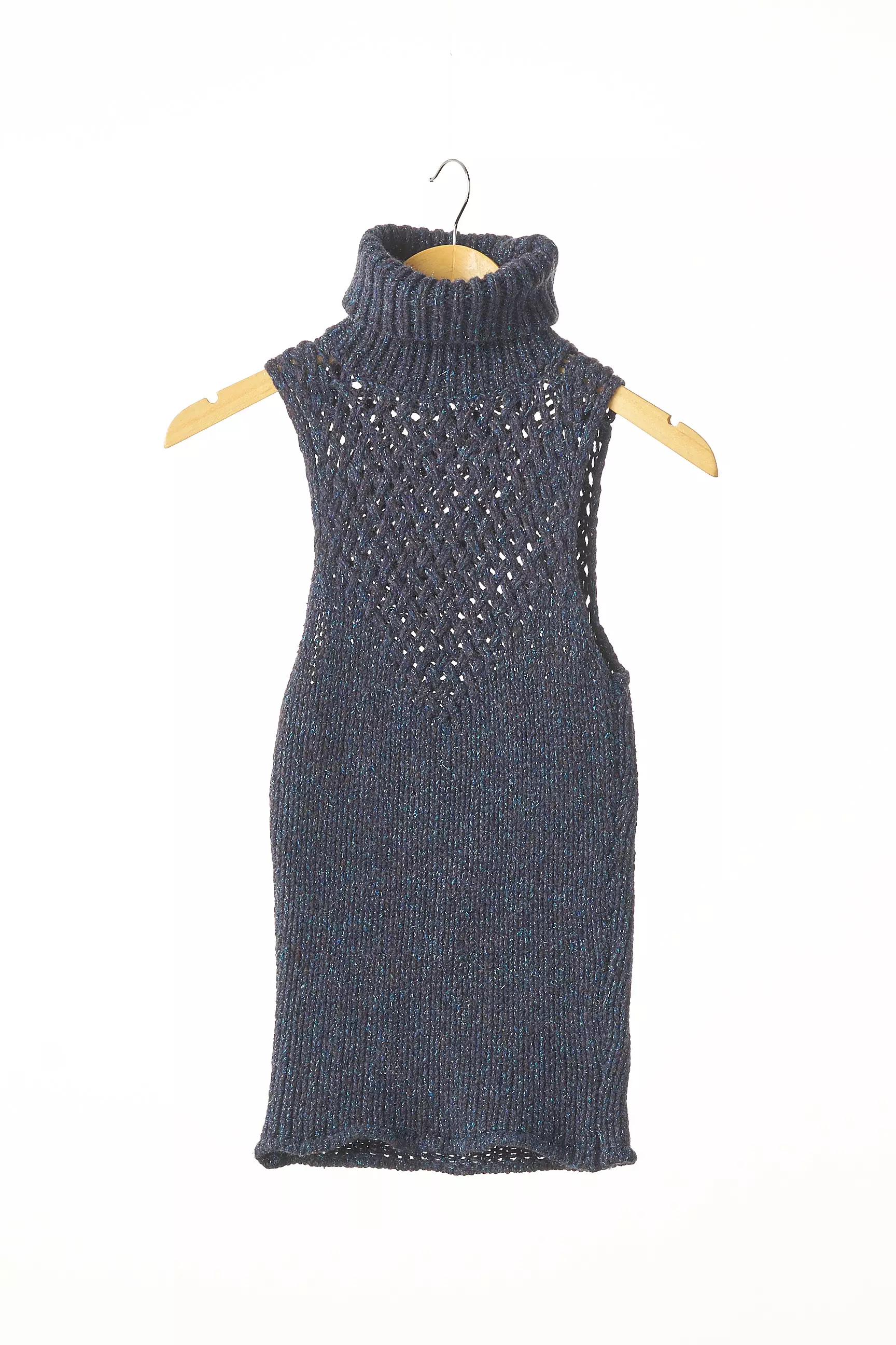 Anti Flirt Cols Roules Femme couleur bleu
