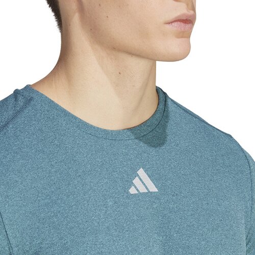 HERREN T-SHIRT OWN THE RUN HEATHER