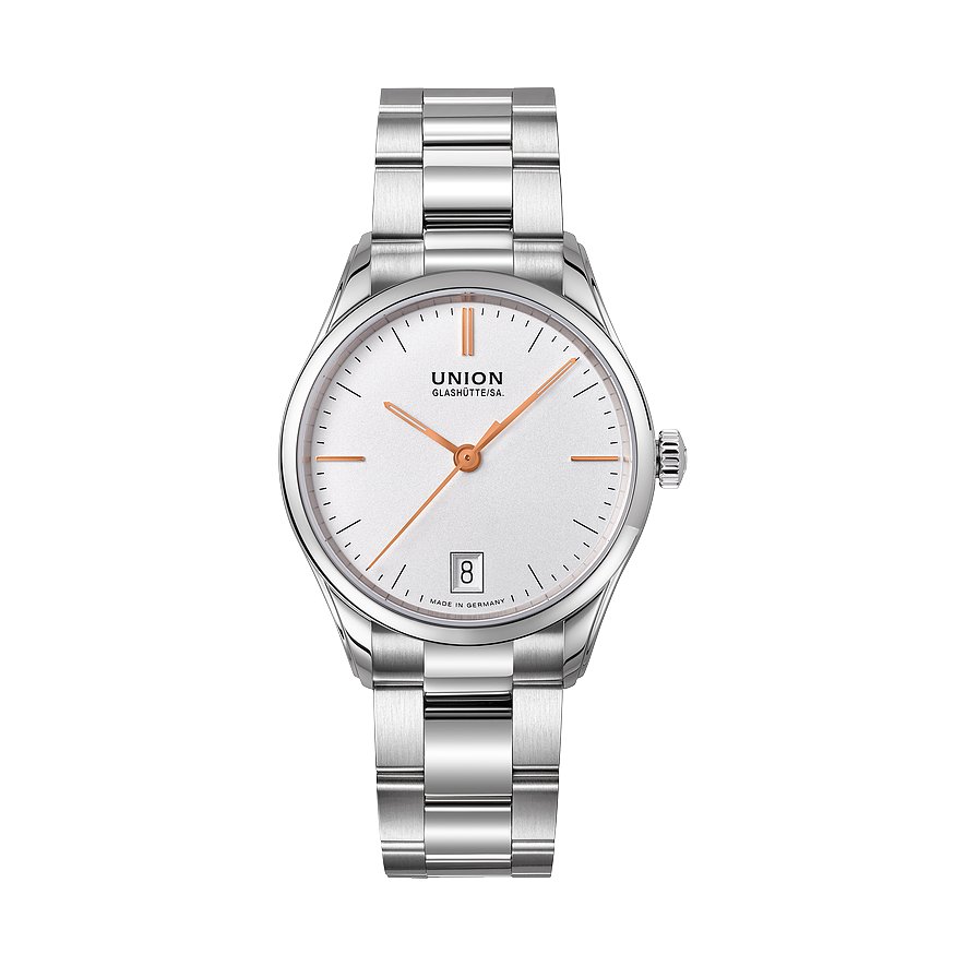 Union Glashütte Damenuhr Viro Datum 34 mm