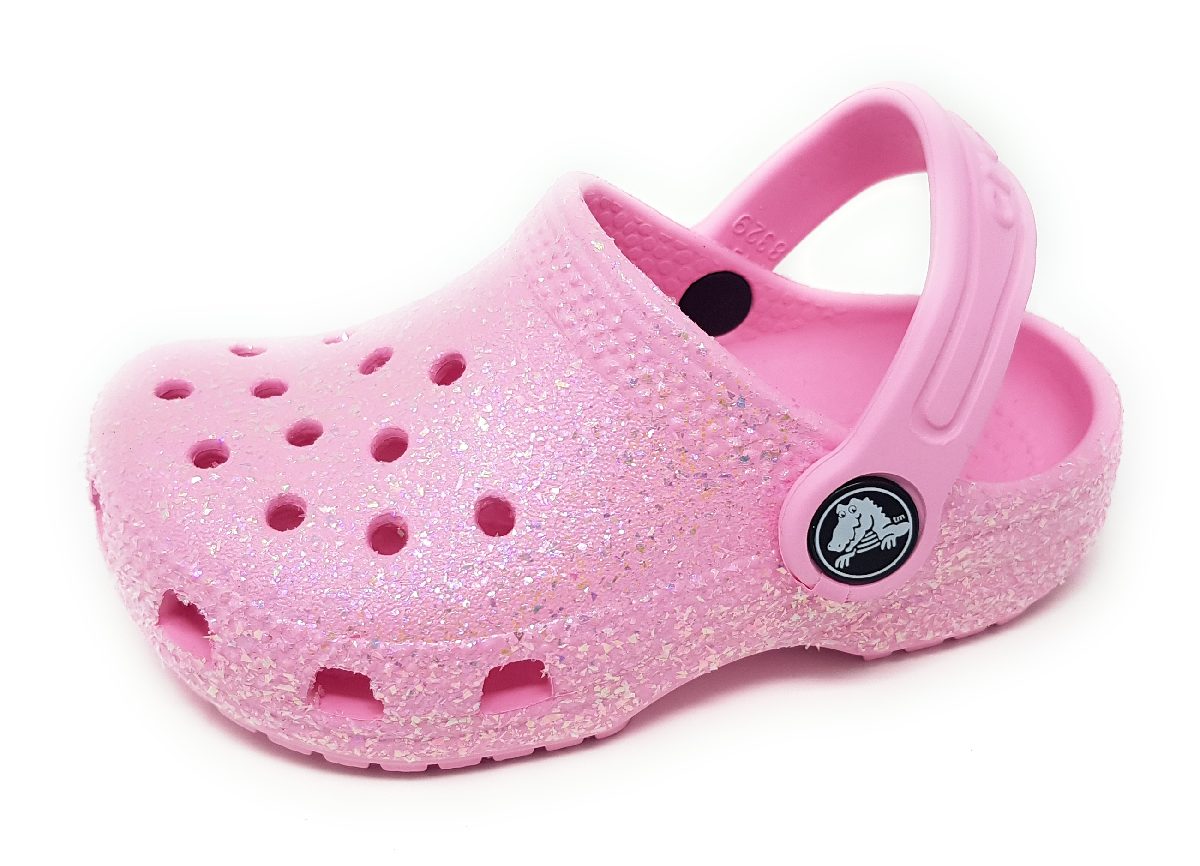 Crocs classic glitter t 206992 Rosa 690 flamingo/pink