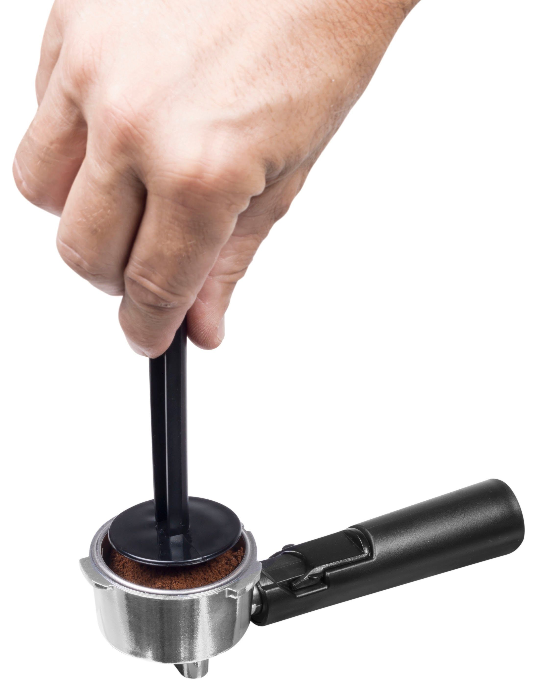 bestron Espressomaschine AES1000CO, für 2 Tassen, mit schwenkbarer Dampfdüse, 15 bar