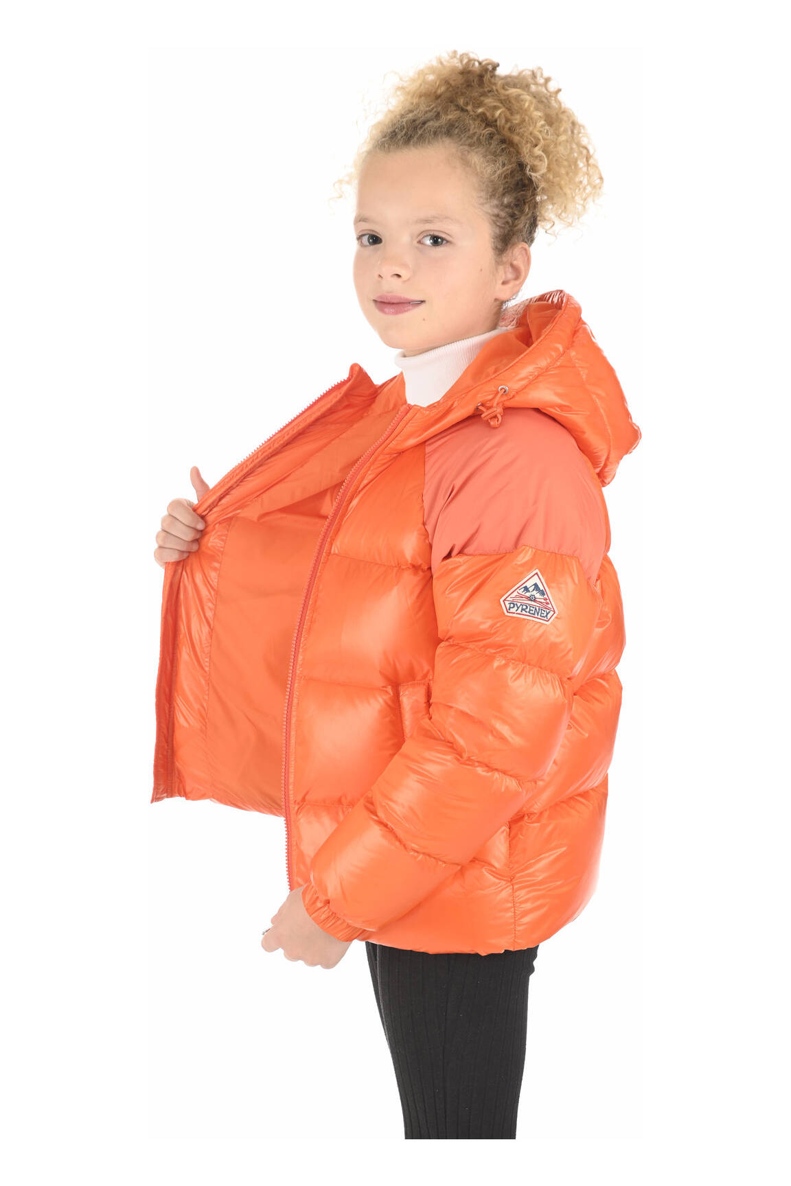 Pyrenex Doudounes Enfant couleur orange