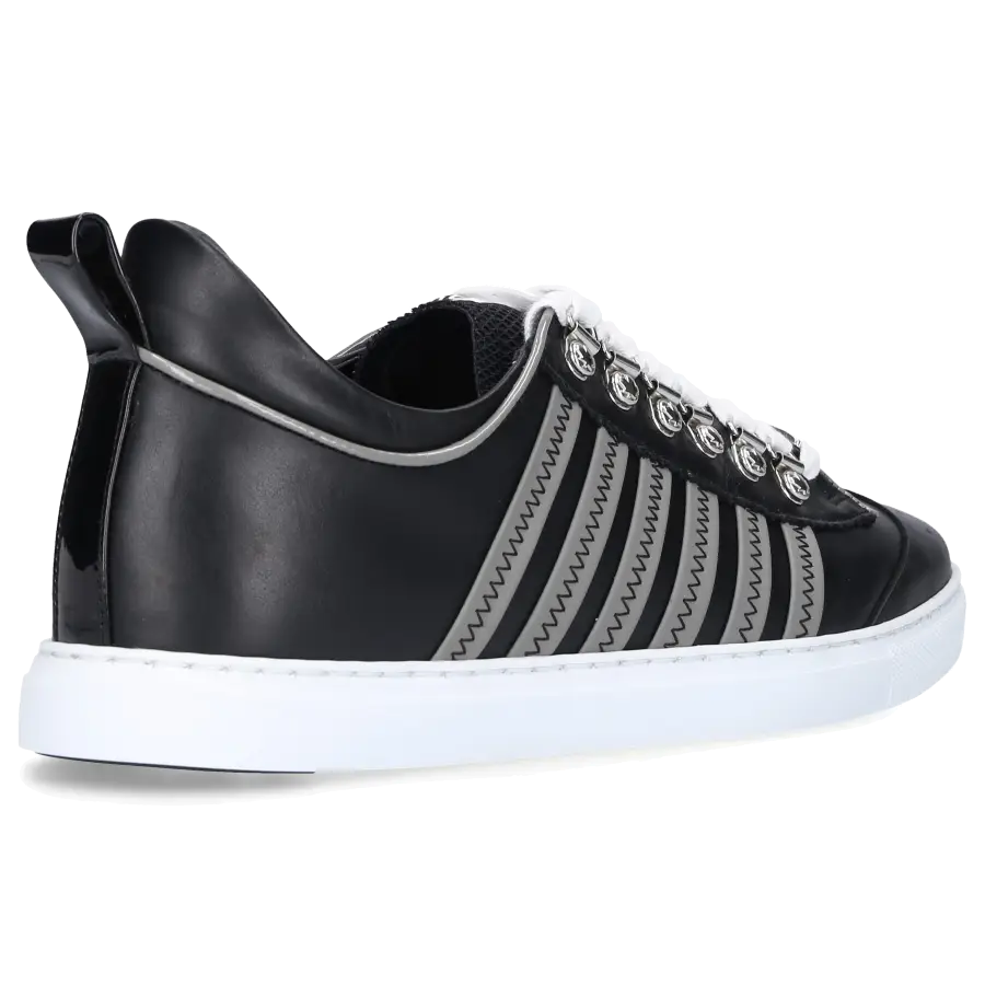 Dsquared2 - Sneaker low 251 Kalbsleder - schwarz