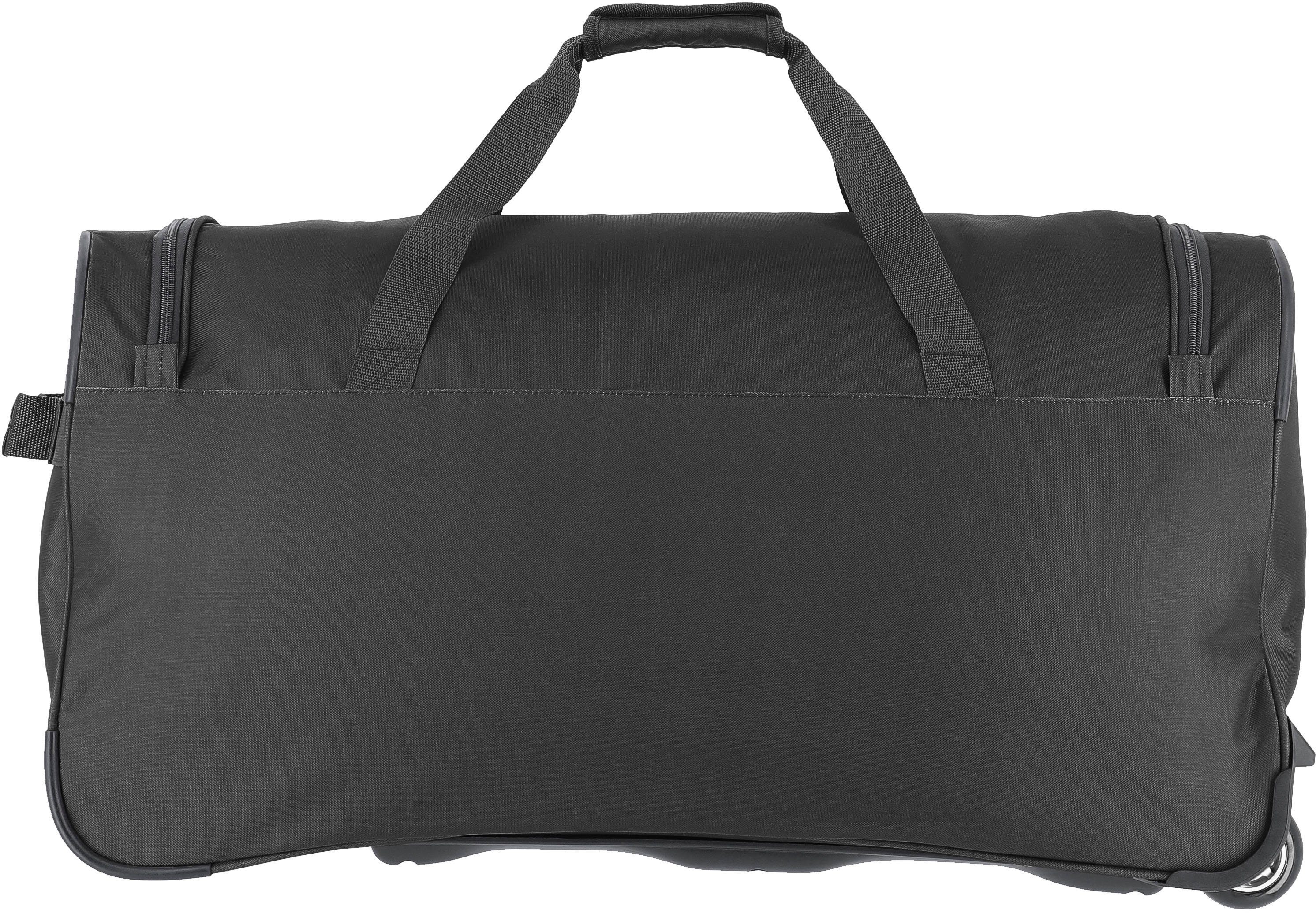 travelite Reisetasche Basics Fresh, 71 cm, schwarz, mit Rollen