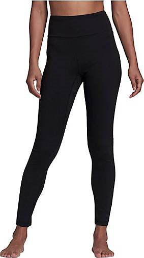 adidas Performance Damen Yoga-Tights YOGA ESSENTIALS HIGHT-WAISTED TIGHT