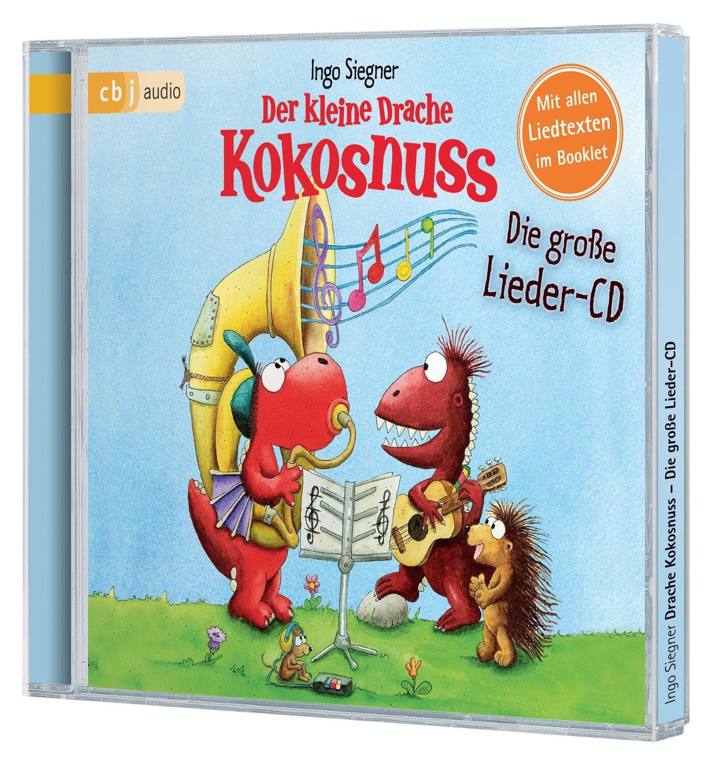 Hörspiel Der kleine Drache Kokosnuss - Die große Lieder-CD