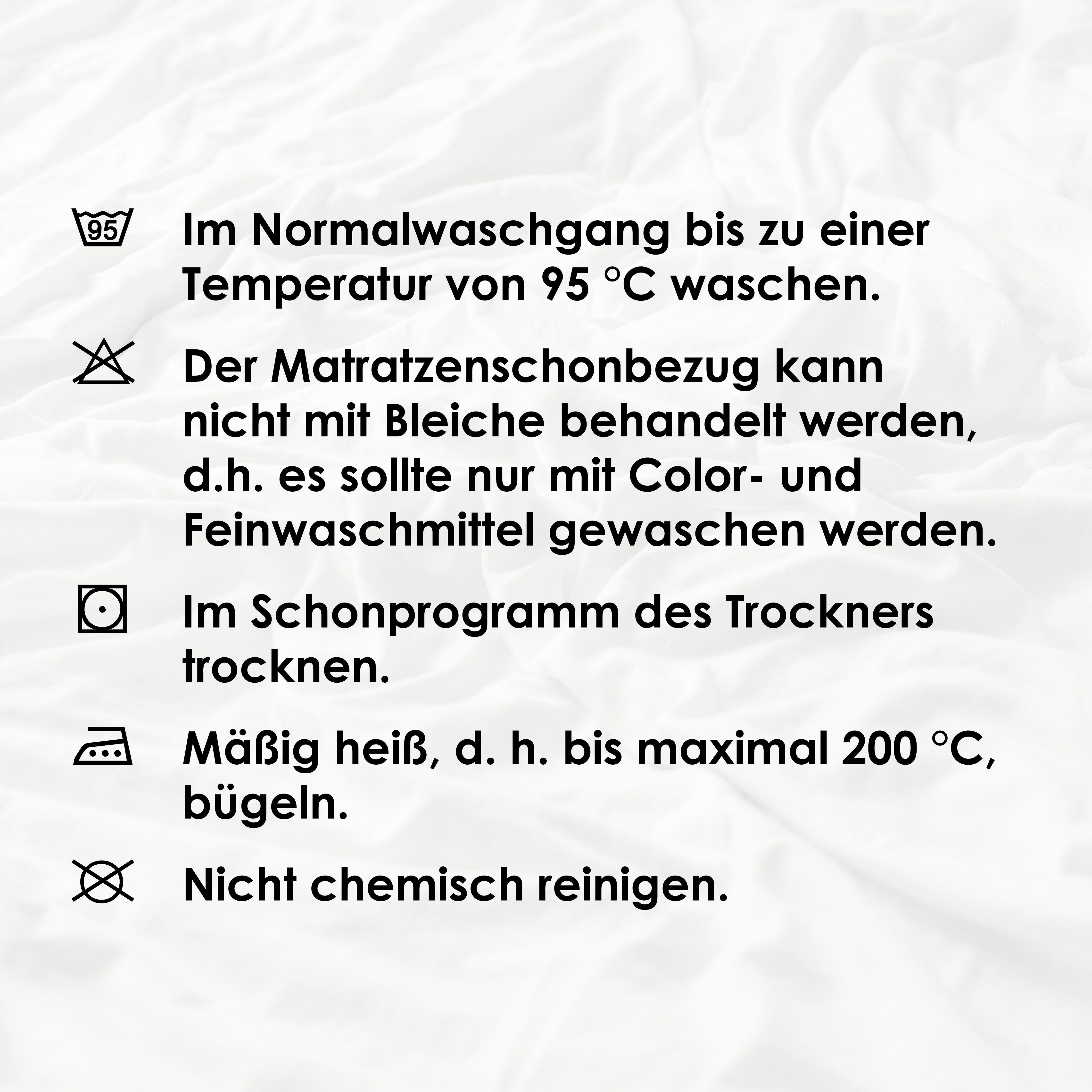 Matratzenauflage SETEX, Molton-Köper
