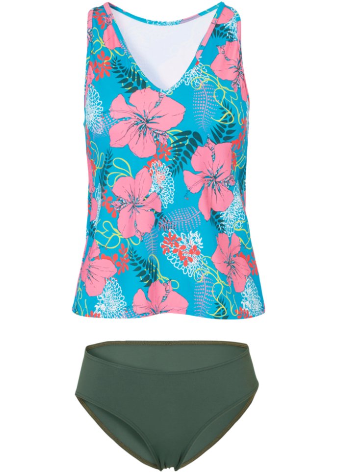 Tankini (2-tlg.Set) aus recyceltem Polyamid