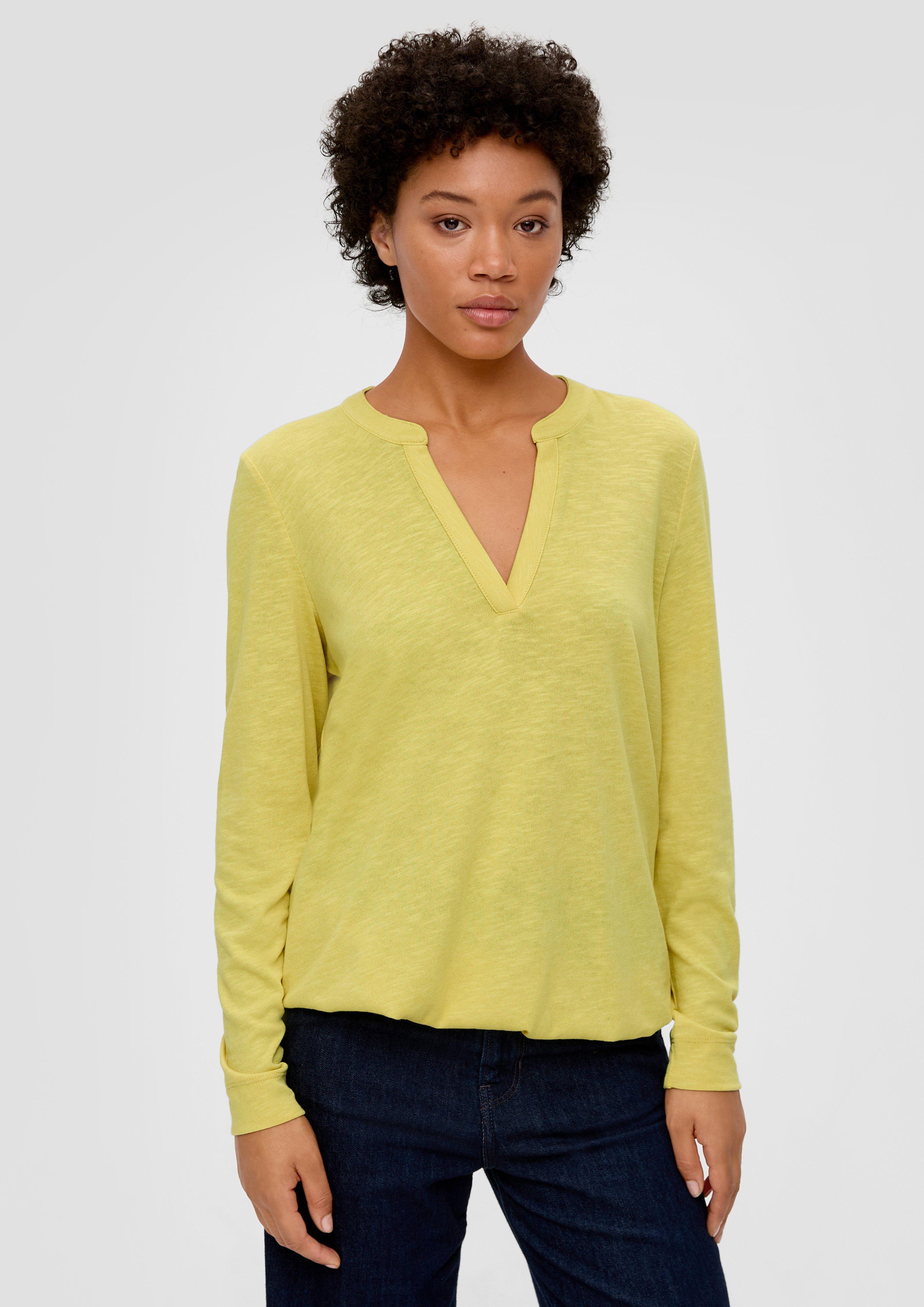 Longsleeve mit Flammgarnstruktur  2138228-1494