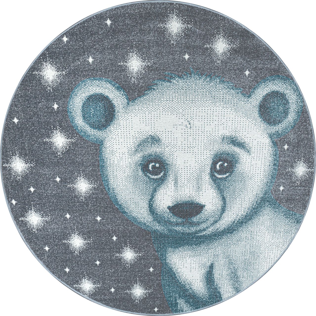 Ayyildiz Teppich, BAMBI 0810, BLUE, 160 x 160 cm