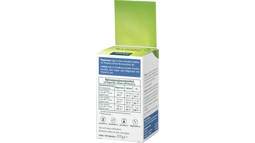 Kneipp Magnesium + Calcium + D3