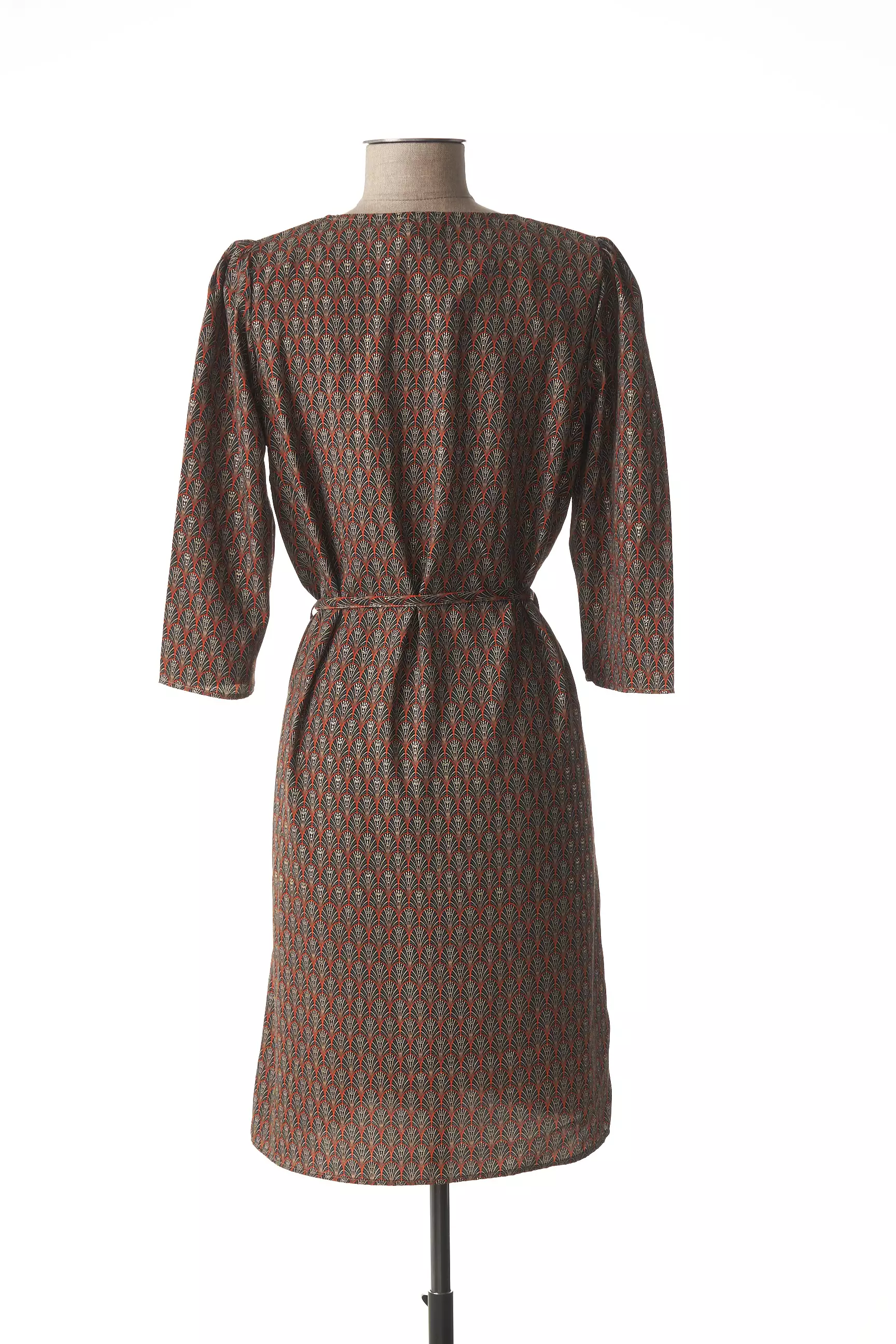 C Est Beau La Vie Robes Mi Longues Femme couleur marron