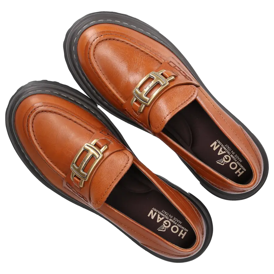 Hogan - Loafer 6480EP Kalbsleder - braun