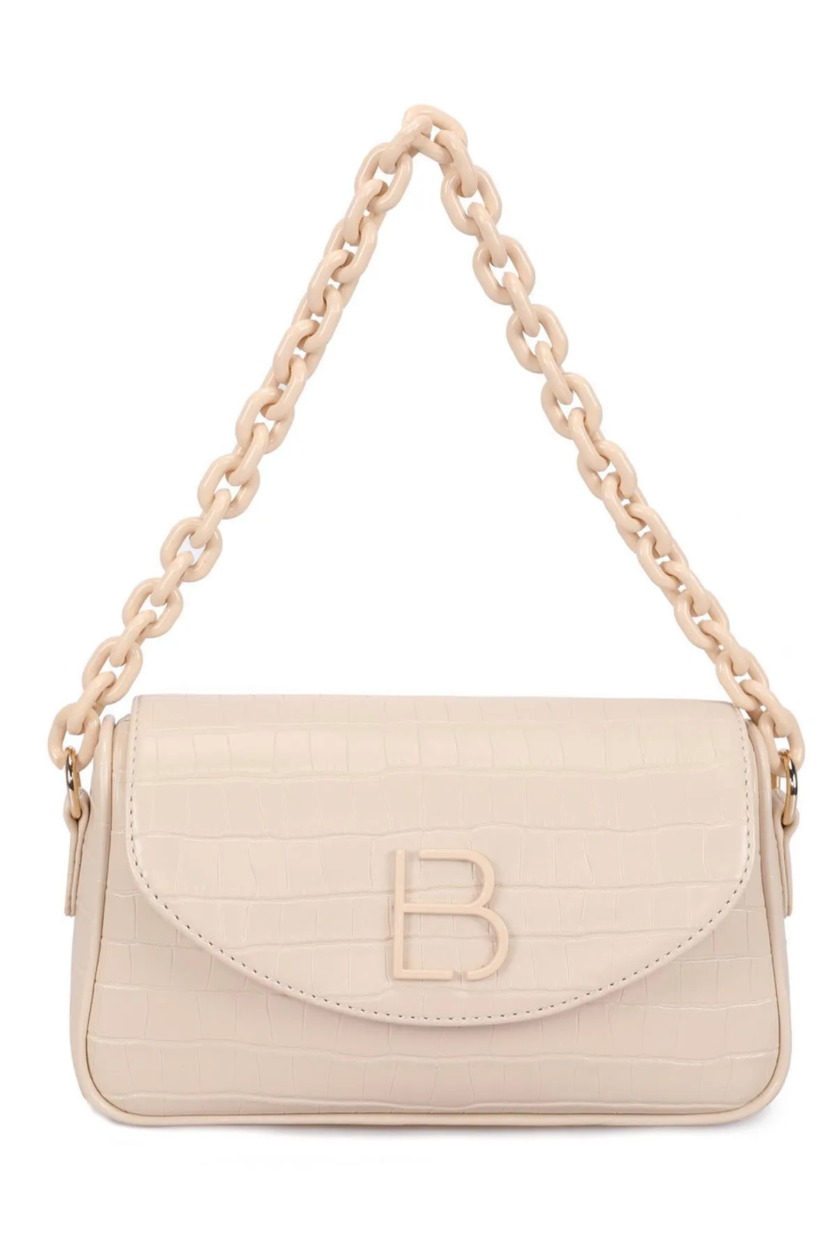 Lucky Bees  Damen Hand- und Schultertasche mit Kettenriemen