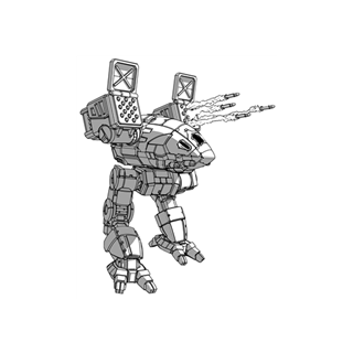Catapult CPLT-C1/K2 Mech – 65 Tonnen - TRO Succession Wars