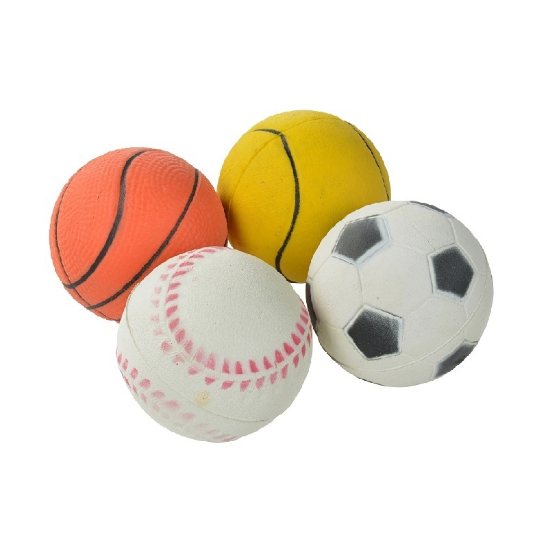 FIT+FUN Spielmäuse & Bälle FIT+FUN Schaumbälle Sport 4er-Pack
