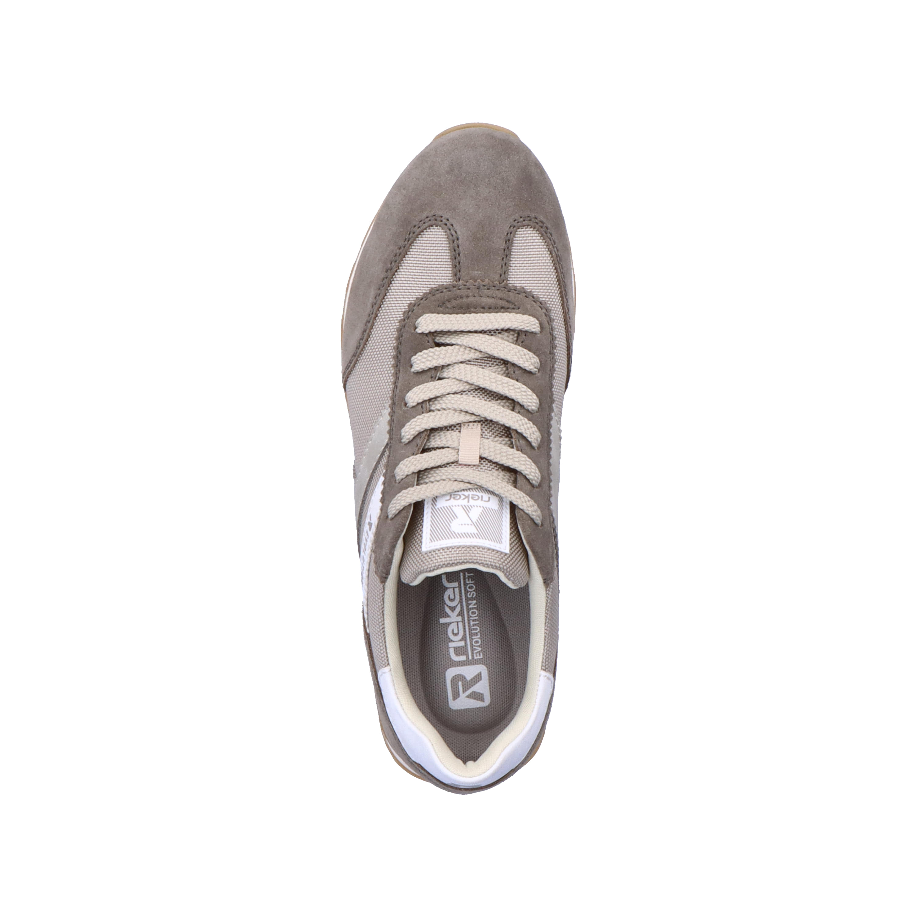 Rieker Herren Sneaker Low shadow-grey clay-beige