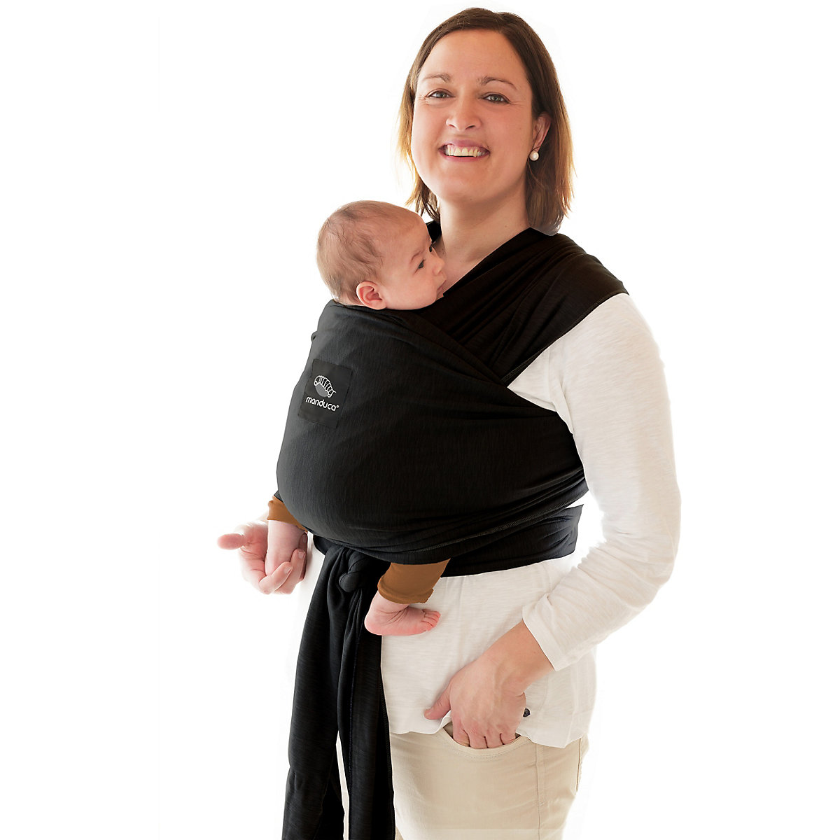Tragetuch sling, black
