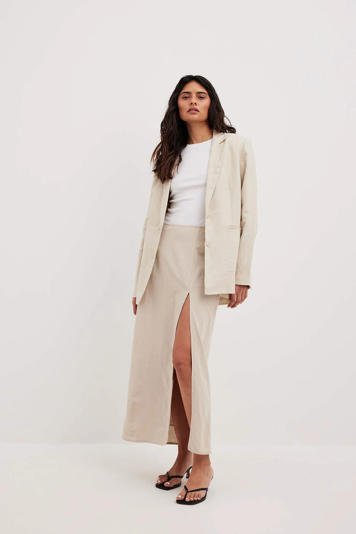 Leinenblazer Regular