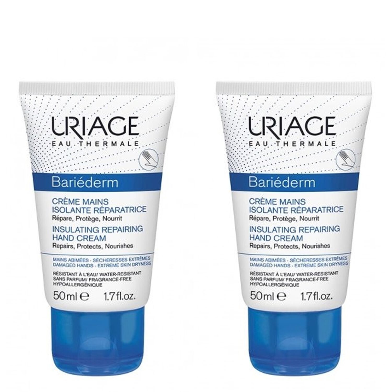 Uriage Bariederm Lot Crème Mains 2 x 50 ml