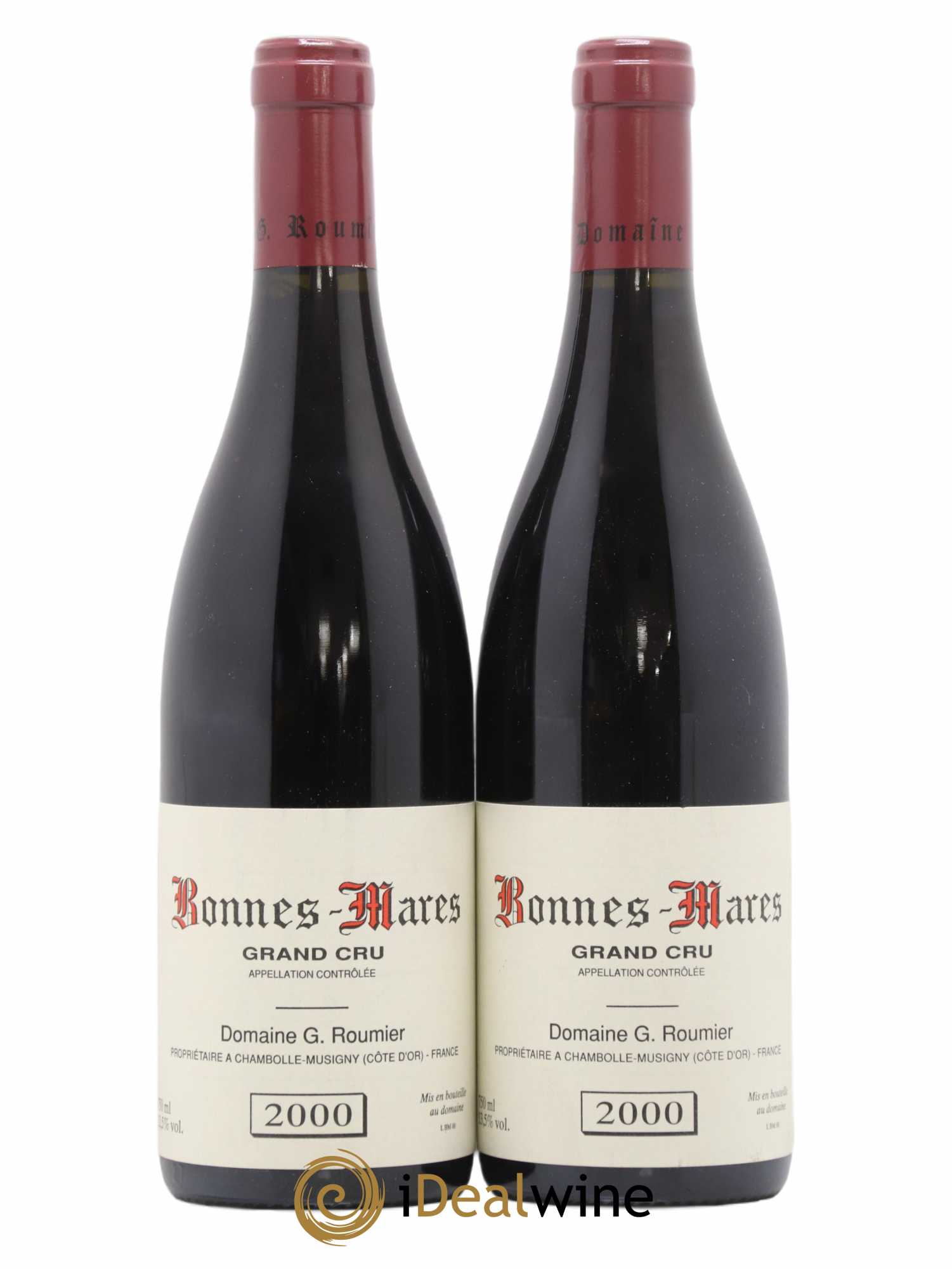 Bonnes-Mares Grand Cru Georges Roumier (Domaine)  2000 - Lot de 2 Bouteilles