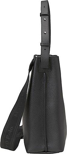 Marc O'Polo Hobo-Bag aus fein genarbtem Rindleder