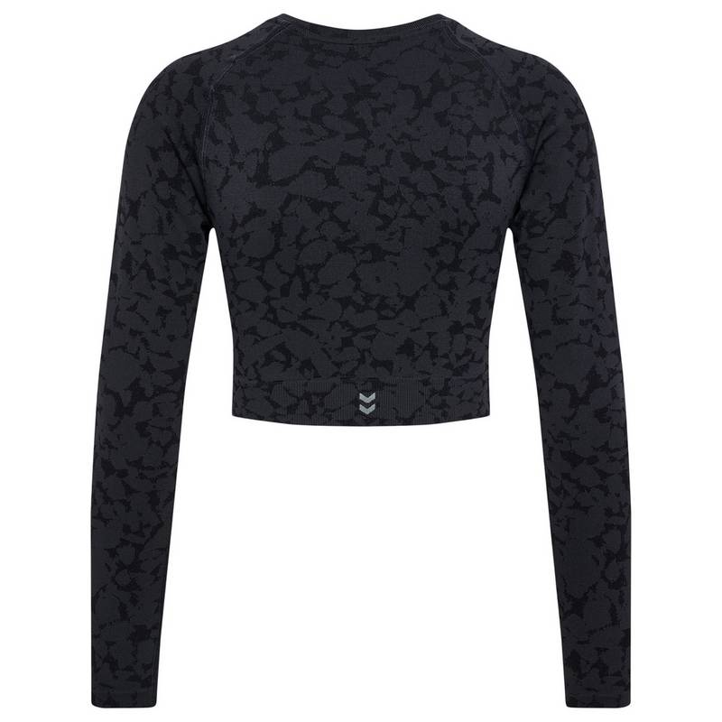 hummel hmlMT PI SEAMLESS CROP T-SHIRT L/S T-Shirt Damen