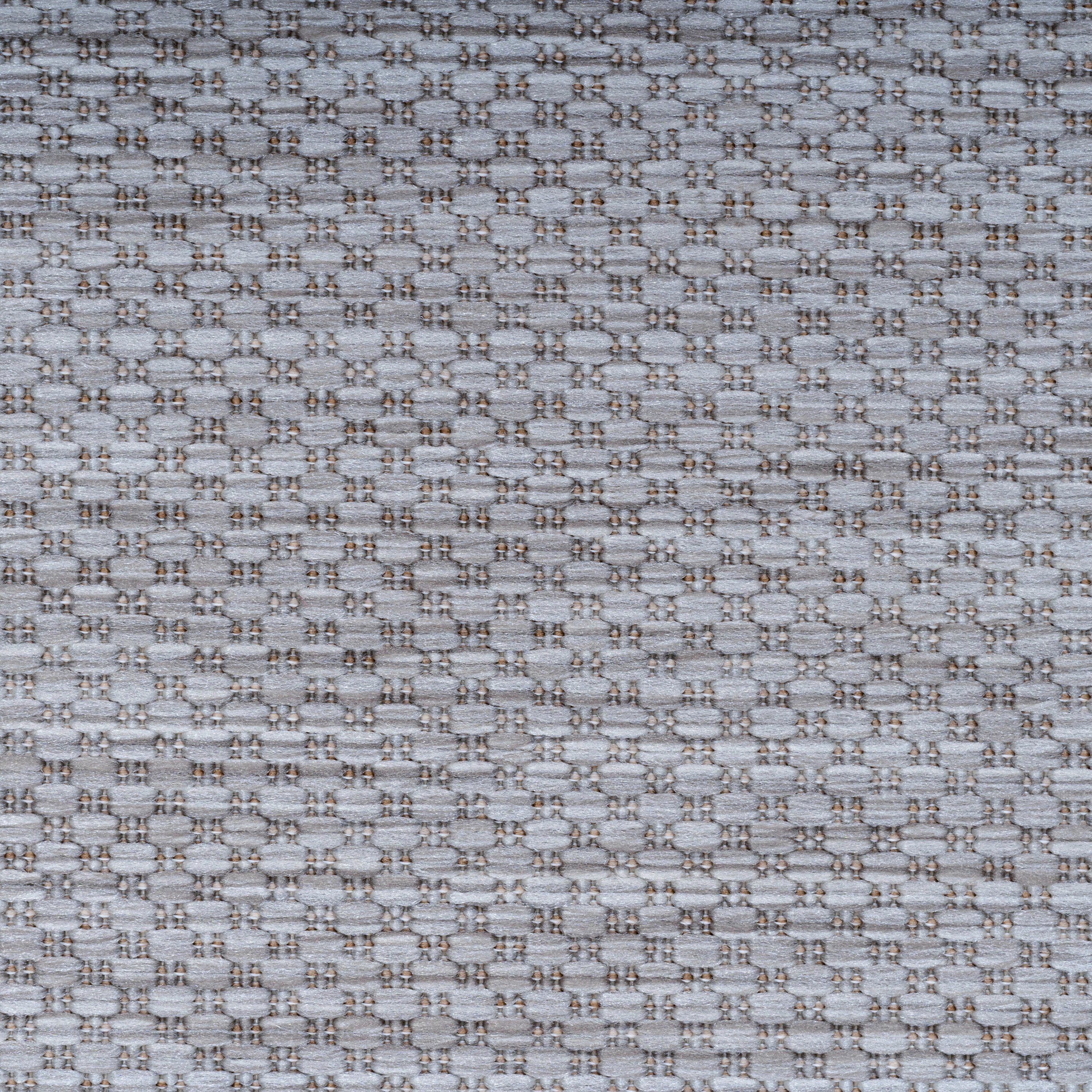 Teppich Trendy In- und Outdoorteppich Flachflor Kurzflor, Angeycasa, rechteckig, Höhe: 4 mm, Terasse, Garten, Bad, Balkon, Wohnzimmer, Küche, Flur