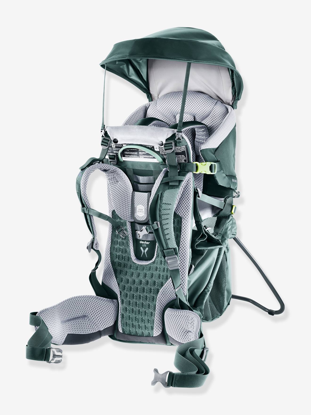 Porte-bébé Kid Comfort + protection soleil DEUTER vert