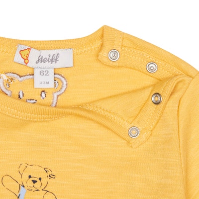 T-Shirt kurzarm, gelb für Jungs