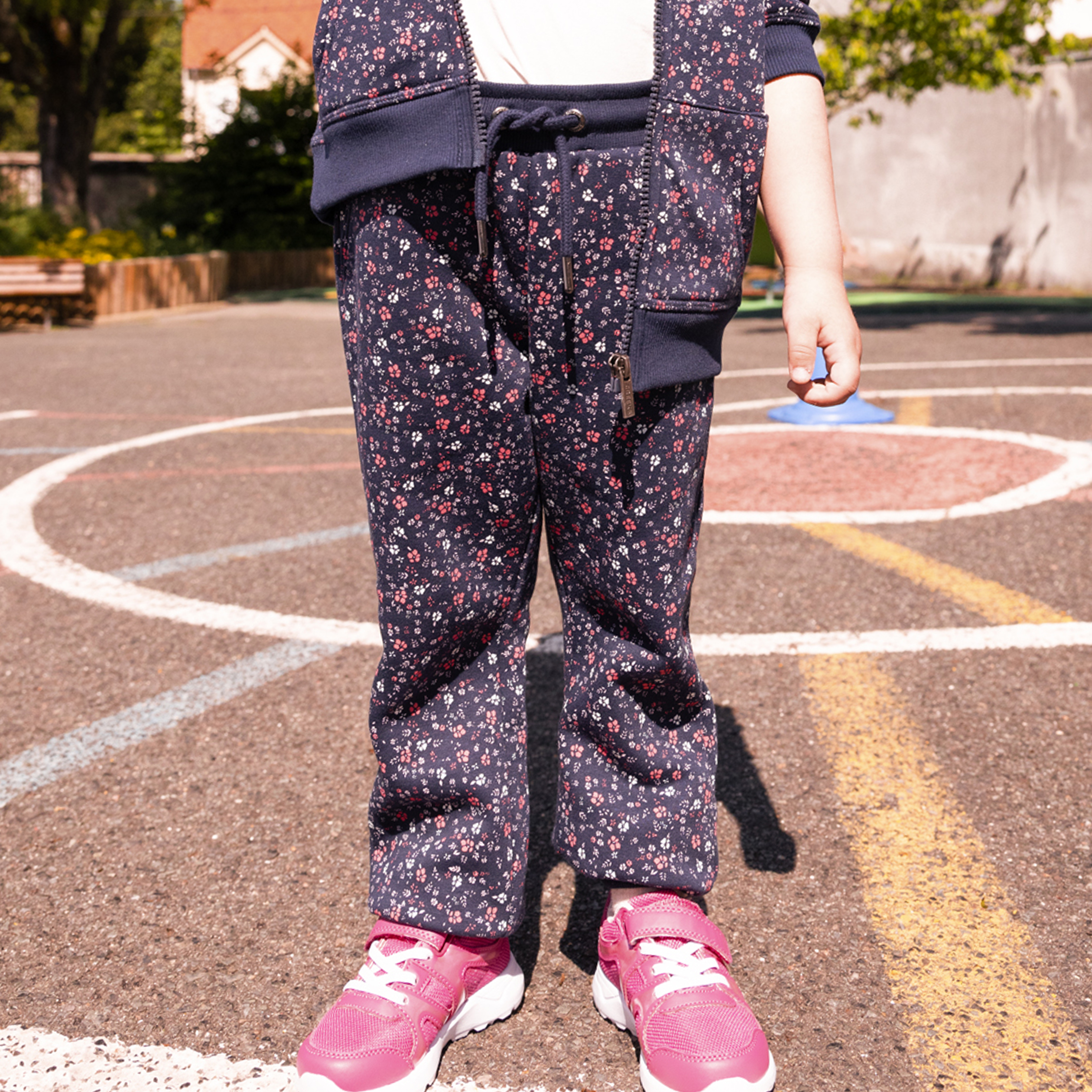Pantalon de jogging Creeks bleu marine fille | La Halle