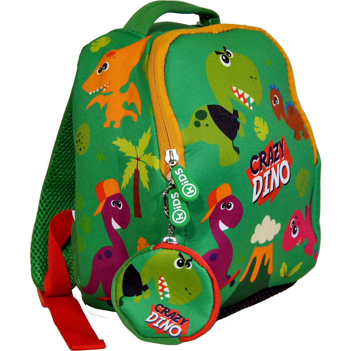 3D Kinderrucksack Crazy Dino, Neopren
