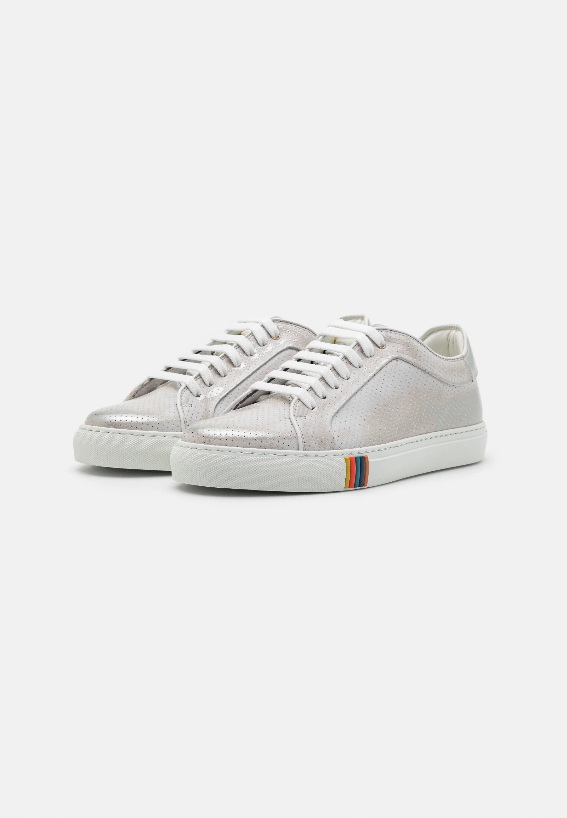 Paul Smith ZAPATO BAJO METALIZADO PERFORADO - Zapatillas bajas