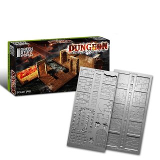 Silikon Texturplatten - Dungeon 1:48 (2)