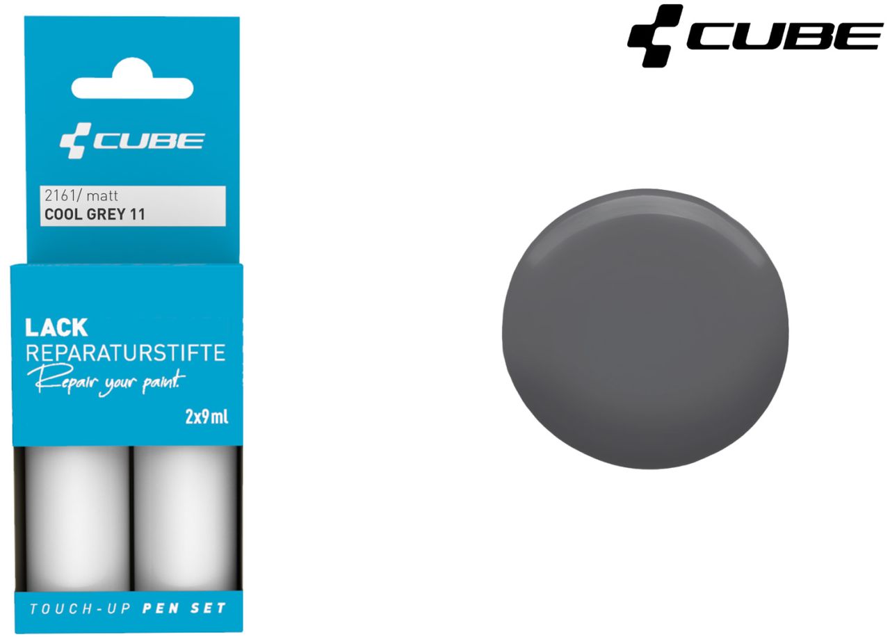 Cube Lackreparaturstift Set COOL GREY 11 kaufen | Bike-Discount