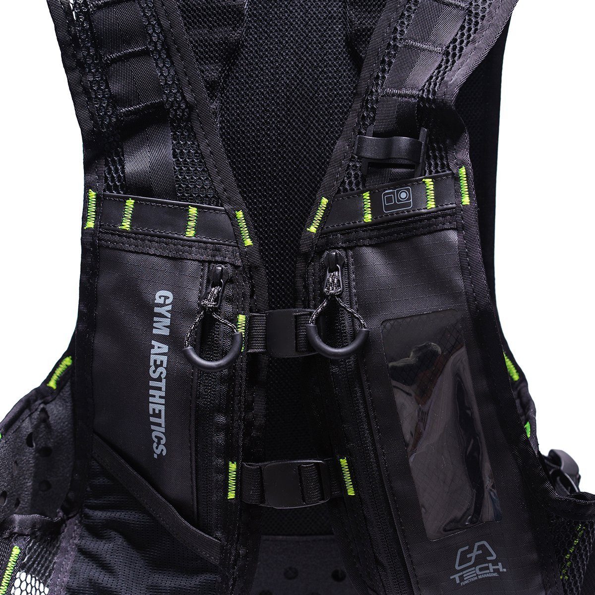GYM AESTHETICS Wanderrucksack OutRun Workout Rucksack, mit Iphonefach