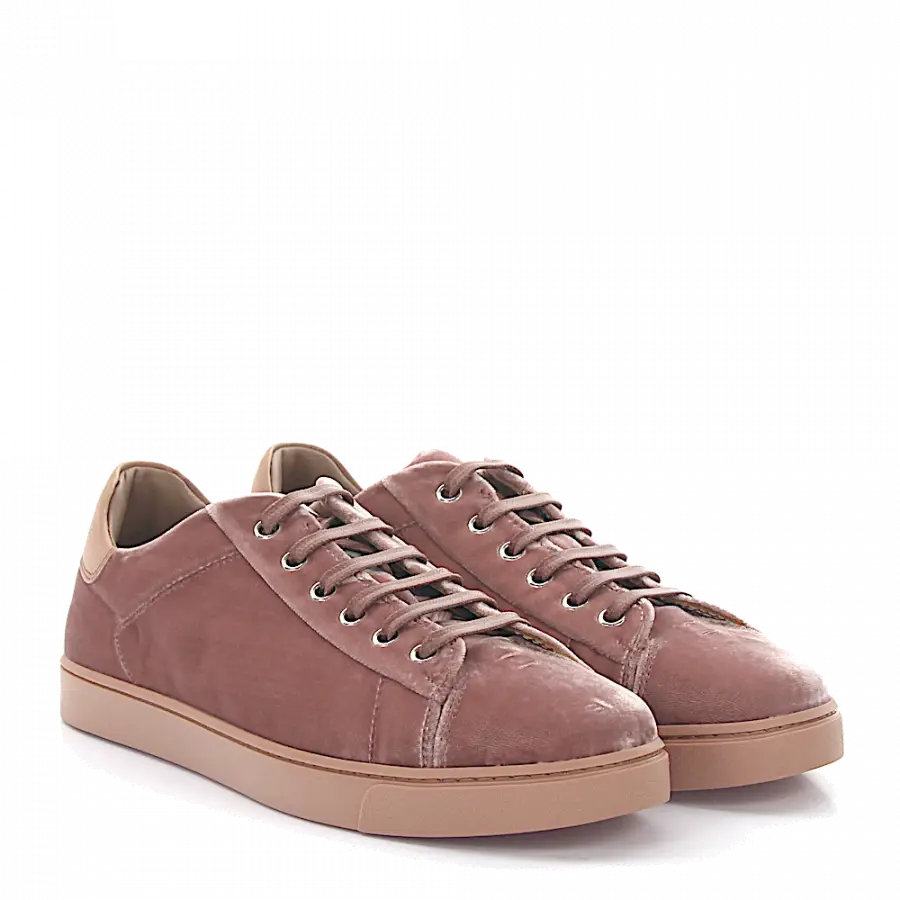 Gianvito Rossi - Sneaker low LOFT Samt - pink