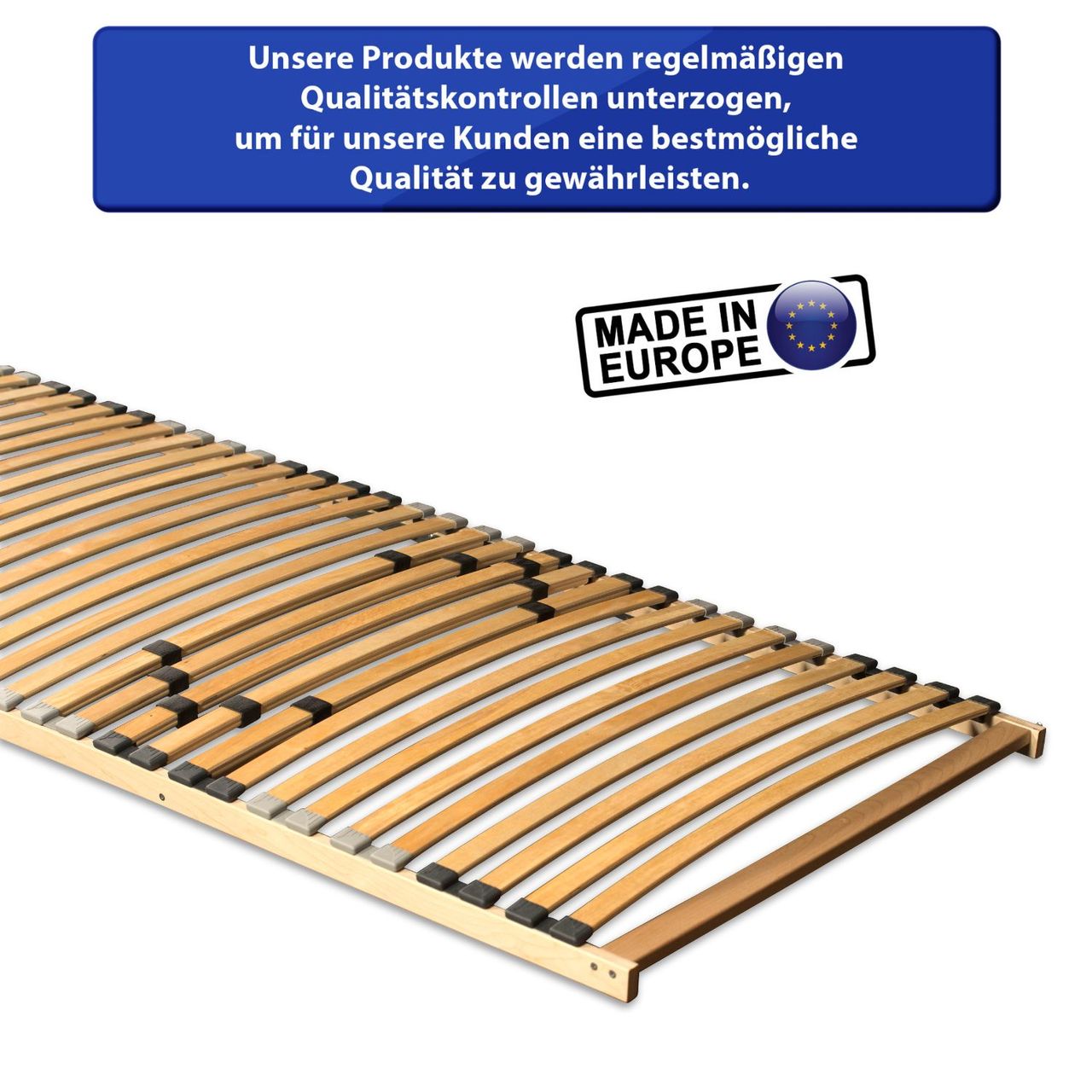 Coemo BASIC Lattenrost 140 x 210 cm starr - nicht verstellbar LANG