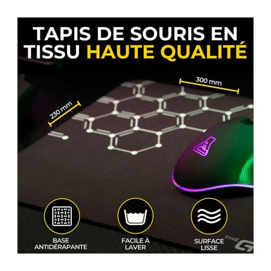 Σετ παιχνιδιών THE G-LAB COMBO ELECTRON Ασύρματο πληκτρολόγιο και ποντίκι 4 σε 1