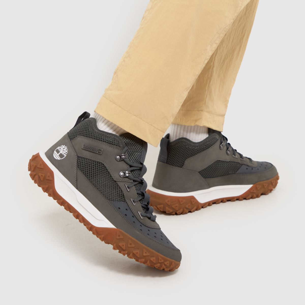 Timberland – Greenstride Motion – Grå stövlar med 6 tums mönster
