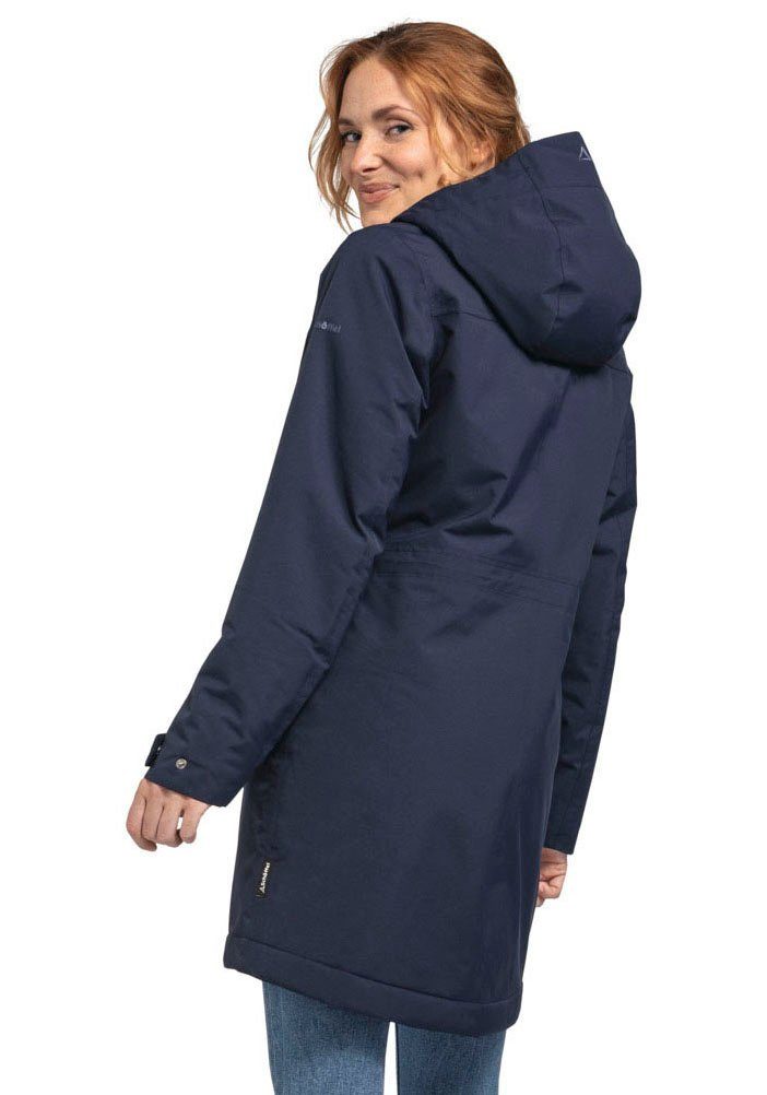 Schöffel Parka ORLANGEN Wärmend & Atmungsaktiv & Wasserabweisend & Winddicht