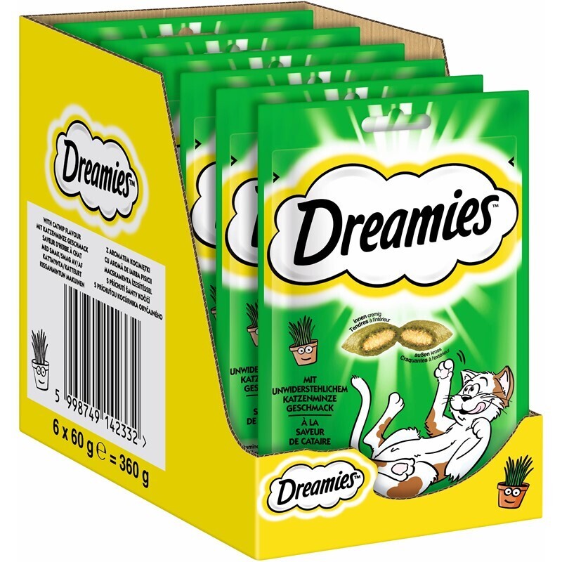 Dreamies Snacks Dreamies 6x60g Katzenminze