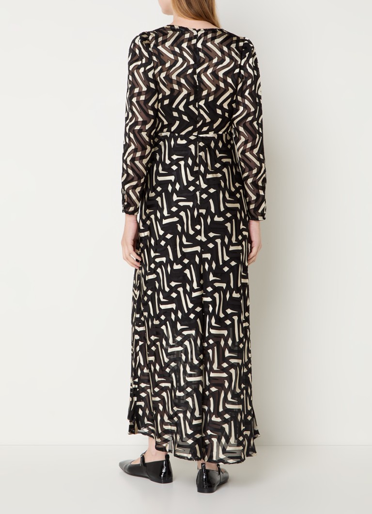 Vestido túnica largo Diandra de French Connection con estampado gráfico