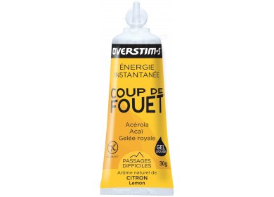 OVERSTIMS Gel énergie Instantanée Coup de Fouet - Citron